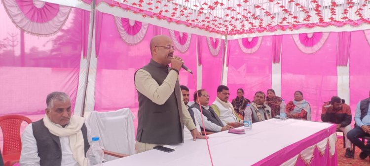 निर्विवाद विकास है हमारी प्राथमिकता- ब्लाक प्रमुख राजन सिंह