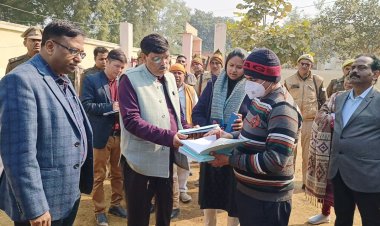 प्रमुख सचिव ने किया जांच ,जिलाधिकारी ने ग्राम विकास अधिकारी पर कर दिया कार्यवाही