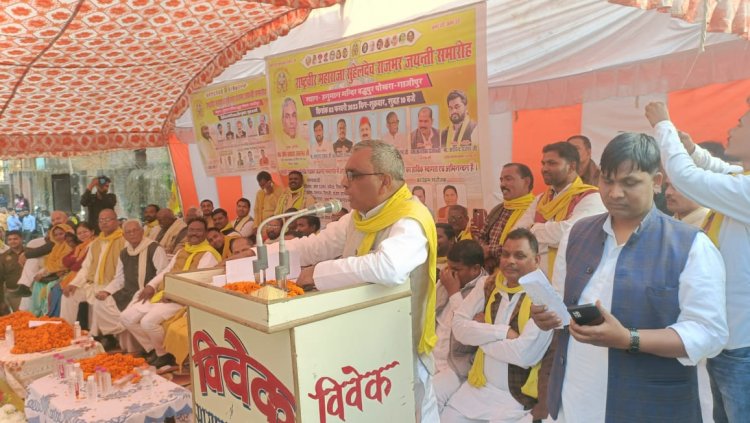 उत्तर प्रदेश में भी शराब बंद होना चाहिए - ओमप्रकाश राजभर