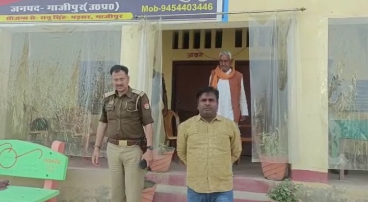 अवैध कट को बंद किए जाने पर विरोध, ग्राम प्रधान सहित भाजपा नेता को पुलिस ने बैठाया