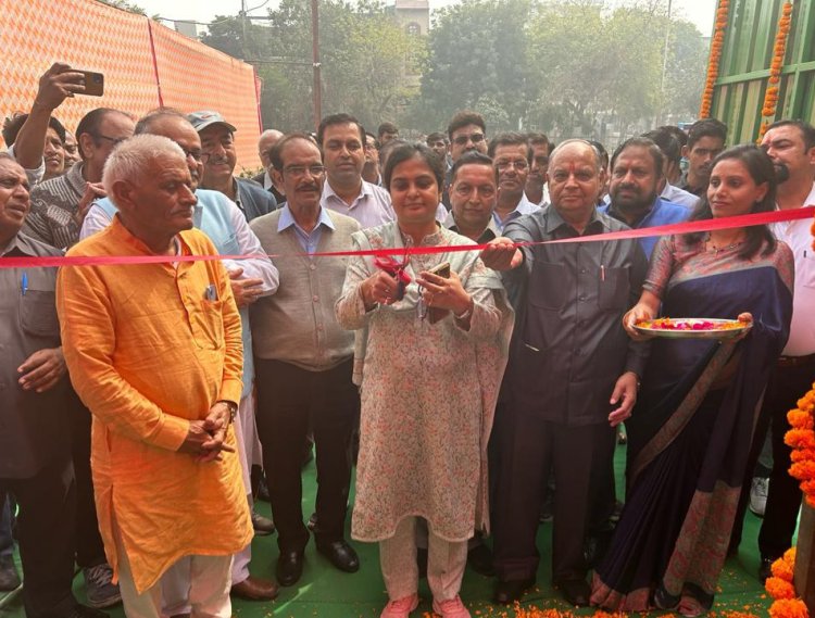 वेस्ट मैनेजमेंट कारपोरेशन के सैक्टर-50 की ग्रीन बैल्ट में लगे प्लांट का हुआ उद्घाटन