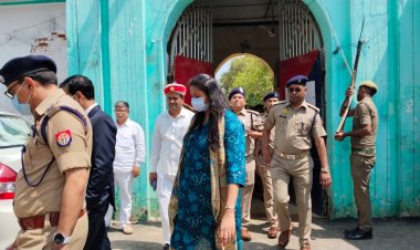 जिला जेल धमके डीएम एसपी और जिला जज