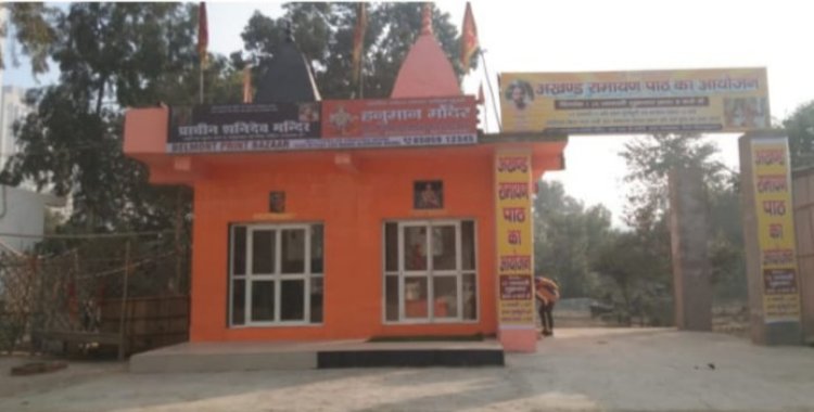 मंदिर की जमीन पर बिल्डर की नजर, महंत गंगा गिरी कर चुके है डीएम से लेकर मुख्यमंत्री तक पत्र प्रेषित नहीं हुई कोई कार्यवाही