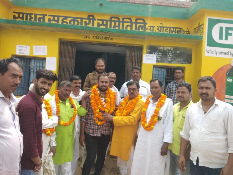 सभापति रमेश यादव व उप सभापति हजारा बेगम निर्विरोध निर्वाचित