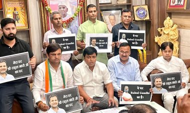 हम राहुल गांधी के संघर्षों में साथ खड़े हैं - रामकुमार तंवर