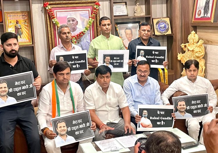 हम राहुल गांधी के संघर्षों में साथ खड़े हैं - रामकुमार तंवर