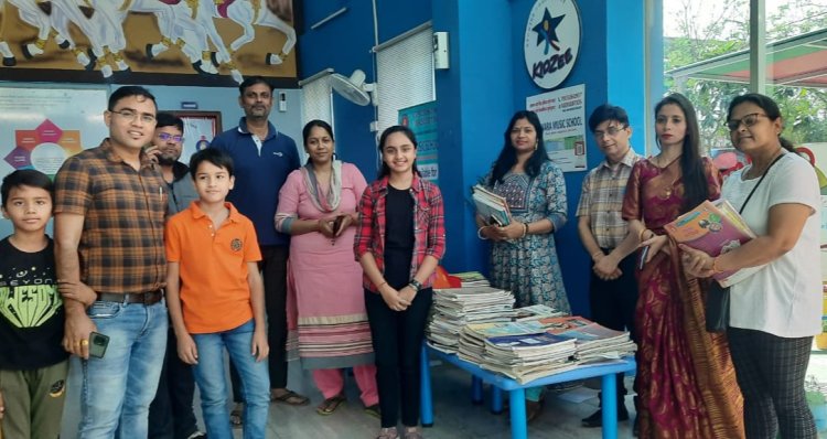 ग्रेटर नोएडा वेस्ट में हुआ बुक्स एक्सचेंज फेयर 2023 का आयोजन