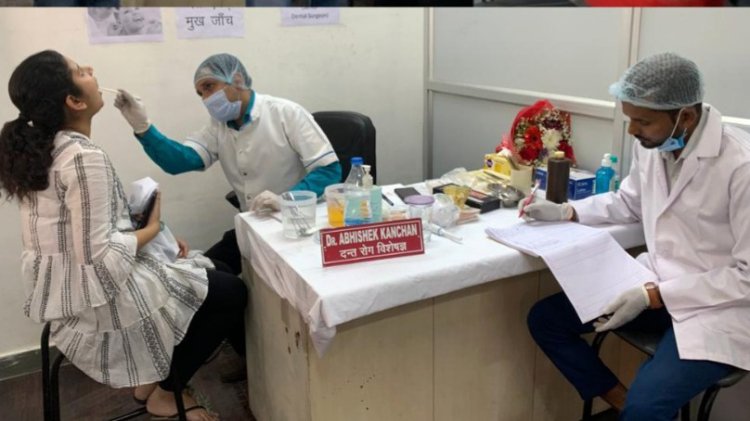 वर्ल्ड हेल्थ डे पर नोएडा में फ्री हेल्थ चेकअप का आयोजन, 250 से ज्यादा मरीजों ने उठाया लाभ