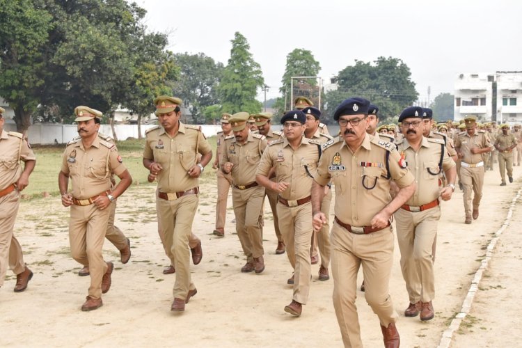 पुलिस अधीक्षक ने दंगा नियंत्रण उपकरणों का किया प्रशिक्षण