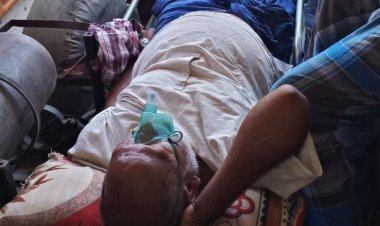 ईएमटी और पायलट की तत्परता से उच्च जोखिम मरीज को पहुंचाया गया बीएचयू वाराणसी