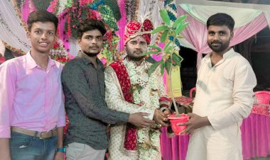 वरमाला के बाद दूल्हे ने पेश किया मिसाल 