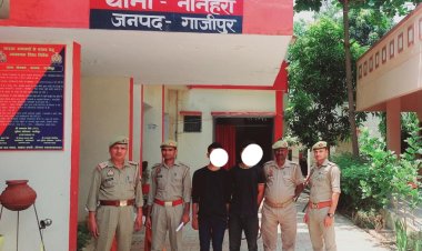 पाक्सो एक्ट में वांछित  दो अभियुक्त गिरफ्तार