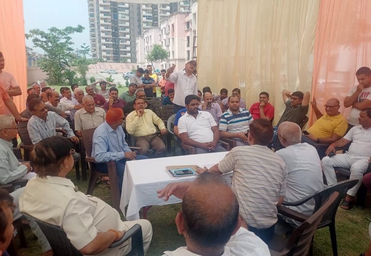 ओमिक्रॉन-1 के HIG अपार्टमेंट्स में AOA कार्यकारिणी का नहीं हो सका चुनाव