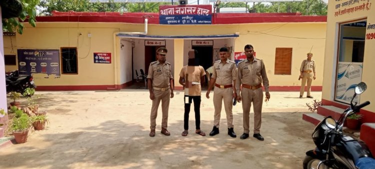 अवैध तमंचा और कारतूस के साथ एक गिरफ्तार