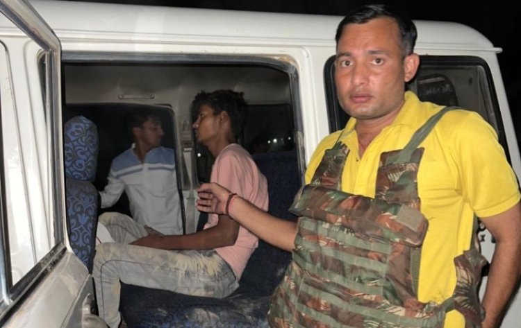 पुलिस मुठभेड़ में बदमाश को लगी पैर में गोली एक गिरफ्तार
