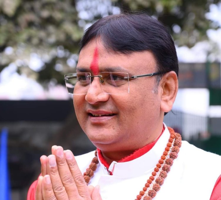 नया संसद भवन जन जननी जन्मभूमि का नवमंदिर देवतत्व का प्रतीक है - बी.के. शर्मा