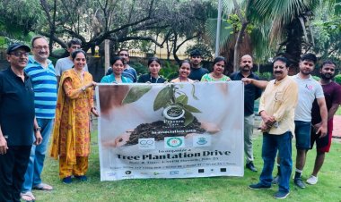 युवाओं ने किया पौधरोपण, जीवन पर्यन्त पौधे लगाने का प्रण भी लिया