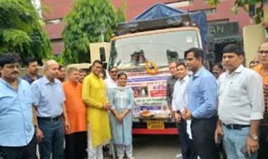 शिवशक्ति जन सेवा संस्था दिल्ली नोएडा द्वारा अमरनाथ यात्रियों के लिए भेजा गया सामान