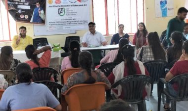 टीबी मरीजों की जांच और उपचार के लिए सीएचओ को किया गया प्रशिक्षित