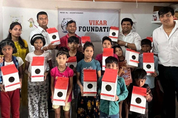 विकार फाउंडेशन चलाएगा गौरैया अभियान - नोवरा का मिला साथ 