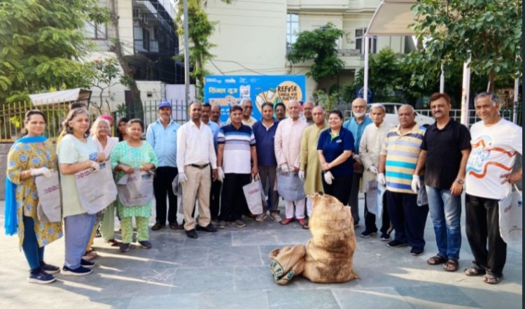 विश्व पर्यावरण दिवस पर एचसीएल फाउंडेशन और सैक्टर -27 आरडब्ल्यूए द्वारा स्वच्छता कार्यक्रम