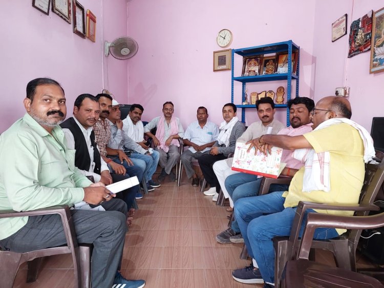 गाज़ीपुर प्रेस क्लब के अध्यक्ष बने शिव कुमार कुशवाहा