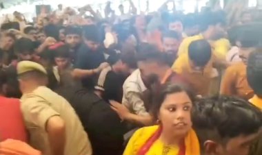 धीरेंद्र शास्त्री की कथा में मची भगदड़, लोगों को आई गंभीर चोटें