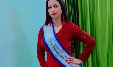 मध्य प्रदेश के ग्वालियर से नाजमी सैयद को मिसेज़ इंडिया केटेगरी में मिला प्राइड ऑफ़ इंडिया मिसेज़ ग्वालियर विनर का सिटी विनिंग टाइटल 