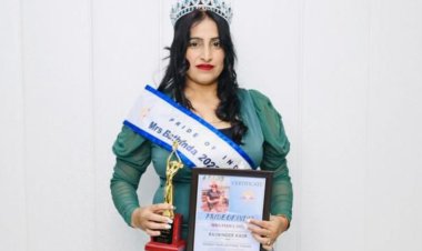 पंजाब के भटिंडा से राजविंदर कौर को मिसेज़ इंडिया केटेगरी में मिला प्राइड ऑफ़ इंडिया मिसेज़ भटिंडा विनर का सिटी विनिंग टाइटल