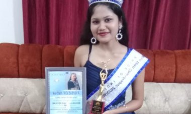 महाराष्ट्र के चंद्रपुर से शिवांजलि विलास देविकार को मिस टीन इंडिया केटेगरी में मिला प्राइड ऑफ़ इंडिया मिस टीन चंद्रपुर विनर का सिटी विनिंग टाइटल