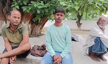 अचानक अपने पिता के शव को लेकर थाने पहुंचा युवक