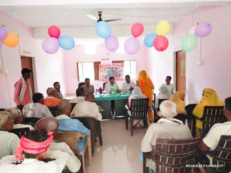 ग्राम चौपाल कार्यक्रम मात्र खानापूर्ति, नहीं पहुंचें जिम्मेदार अधिकारी