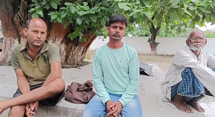 अचानक अपने पिता के शव को लेकर थाने पहुंचा युवक