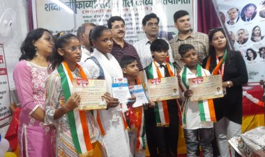 शब्दावली काव्योत्सव एवं बाल काव्य प्रतियोगिता में जमकर बरसा काव्य रस  