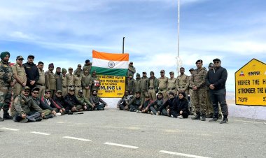 सिक्स सिग्मा ने फिर रचा इतिहास, चीन की सीमा लद्दाख में उमलिंगला पास दुनिया की सबसे ऊंची सड़क पर किया माउंटेन मेडिसिन व माउंटेनियरिंग में रक्षा मंत्रालय के साँझा अभ्यास 