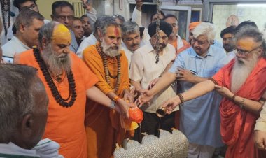 विश्व शांति, कल्याण व बंधुत्व की कामना के साथ संपन्न हुई ब्रजमंडल जलाभिषेक यात्रा