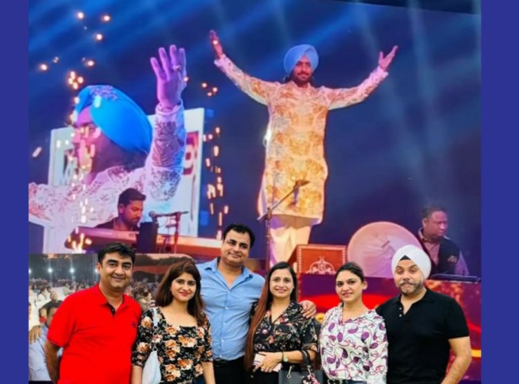पंजाबी सिंगर के शो में बच्चे बुजुर्ग तक झूमे