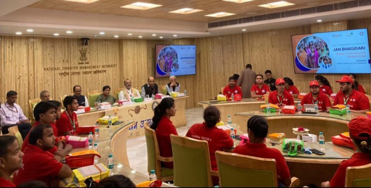 एनडीएमए ने आपदा प्रबंधन के दौरान साहसिक कार्यों के लिए आपदा मित्रों को किया सम्‍मानित