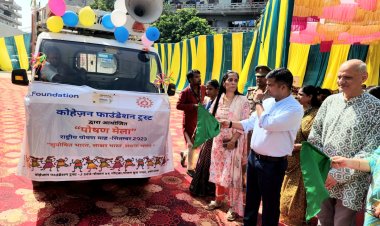 प्रभारी मंत्री ने दिखाई पोषण रैली को हरी झंडी, दिया कुपोषण दूर करने का संदेश