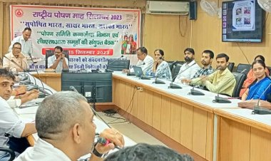 आंगनबाड़ी केन्द्रों को सुविधा संपन्न बनाने के लिए हुई सीएसआर समूह के साथ बैठक