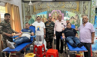 पीएम मोदी के जन्मदिन पर हुआ रक्त, नेत्र, अंगदान शिविर आयोजित, 151 यूनिट रक्त व 55 दाताओं ने किया अंगदान