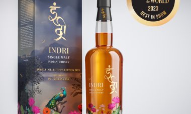 इंद्री बनी 'दुनिया की सर्वश्रेष्ठ व्हिस्की': व्हिस्की ऑफ द वर्ल्ड अवार्ड्स 2023 में जीता 