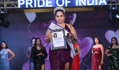 प्राइड ऑफ़ इंडिया 'मिसेज इंडिया 2023' में मिसेज राजस्थान स्टेट विनर बनी प्रतिमा 
