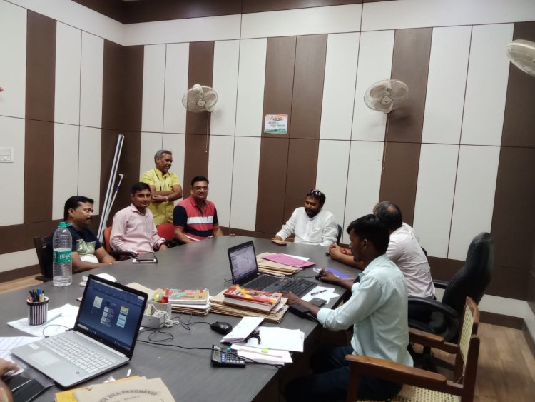 राज्य कर्मचारी संयुक्त परिषद की टीम द्वारा किया गया राजकीय कार्यालय का भ्रमण