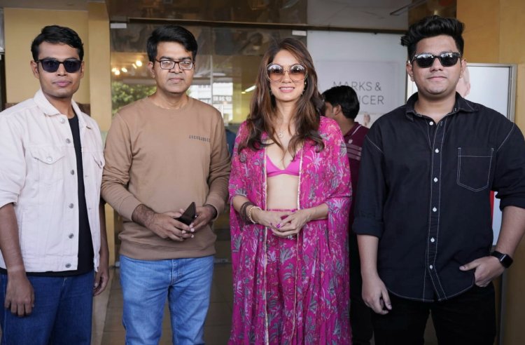 दिल्ली में हुआ विद्या मालवडे एवं सचिन गुप्ता कि फिल्म 'महामृत्युंजय' का प्रमोशन