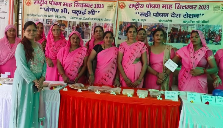 ज्वार के ढोकले, लड्डू, कुट्टू के दलिया, कंगनी की खीर का लोगों लिया स्वाद