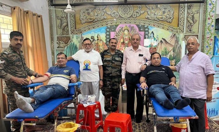 पीएम मोदी के जन्मदिन पर हुआ रक्त, नेत्र, अंगदान शिविर आयोजित, 151 यूनिट रक्त व 55 दाताओं ने किया अंगदान