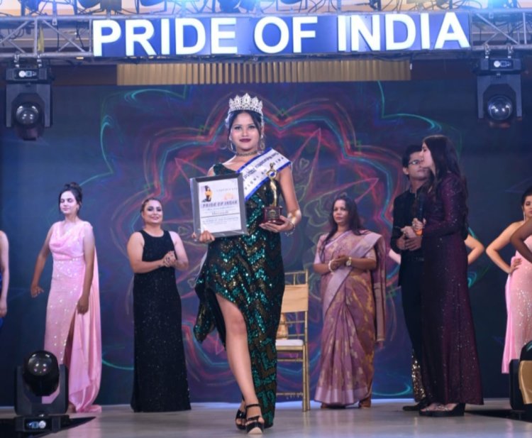 प्राइड ऑफ़ इंडिया 'मिस इंडिया 2023' में मिस महाराष्ट्र स्टेट विनर बनी शिवांजलि विलास देविकर