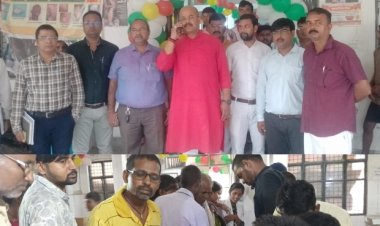 संकल्प सप्ताह में स्वास्थ्य मेला का हुआ आयोजन