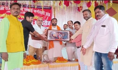 सफाई कर्मचारी संघ के पदाधिकारीयों को  एमएलसी प्रतिनिधि  ने दिलाई शपथ